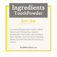 ToothPowder: Lemon Drop