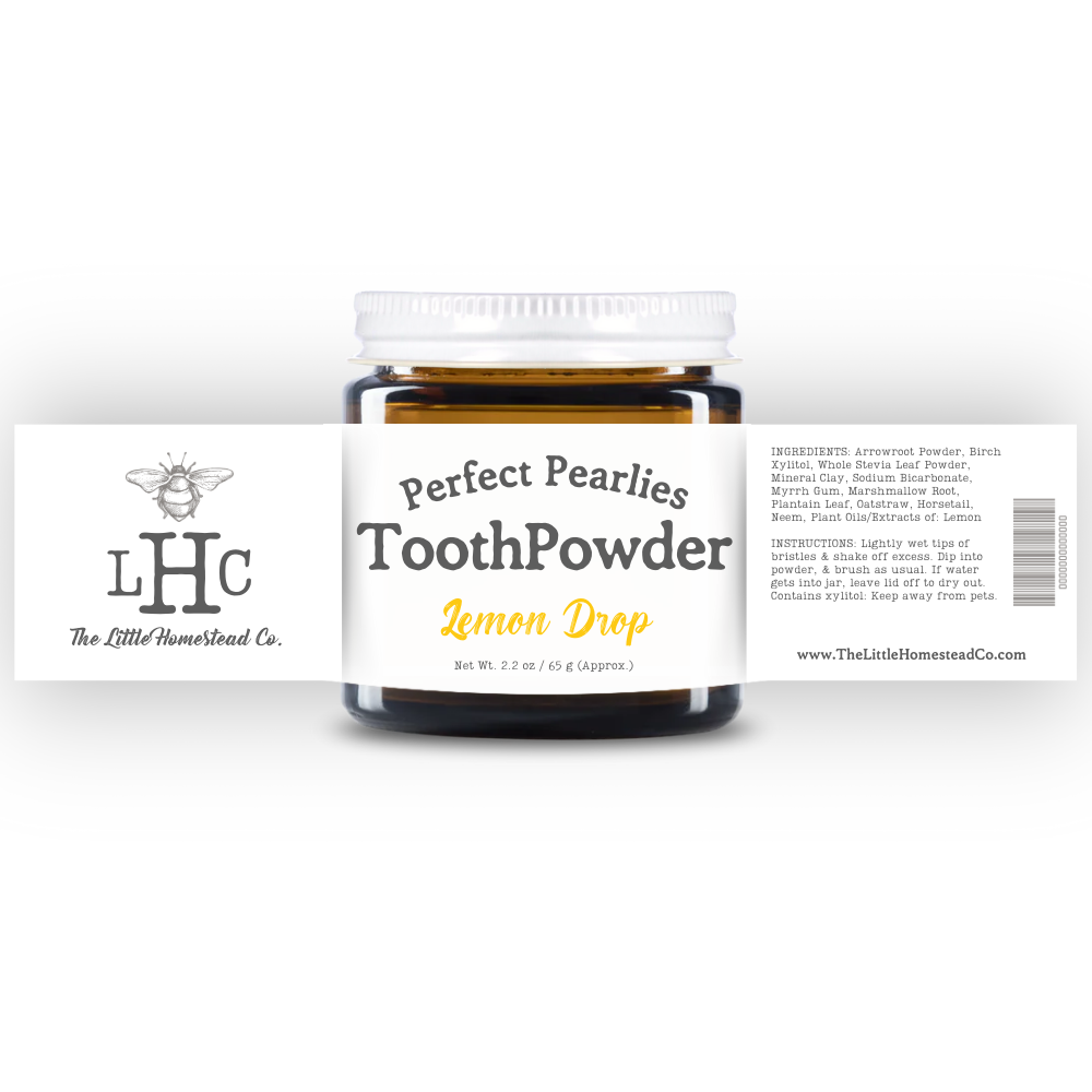 ToothPowder: Lemon Drop