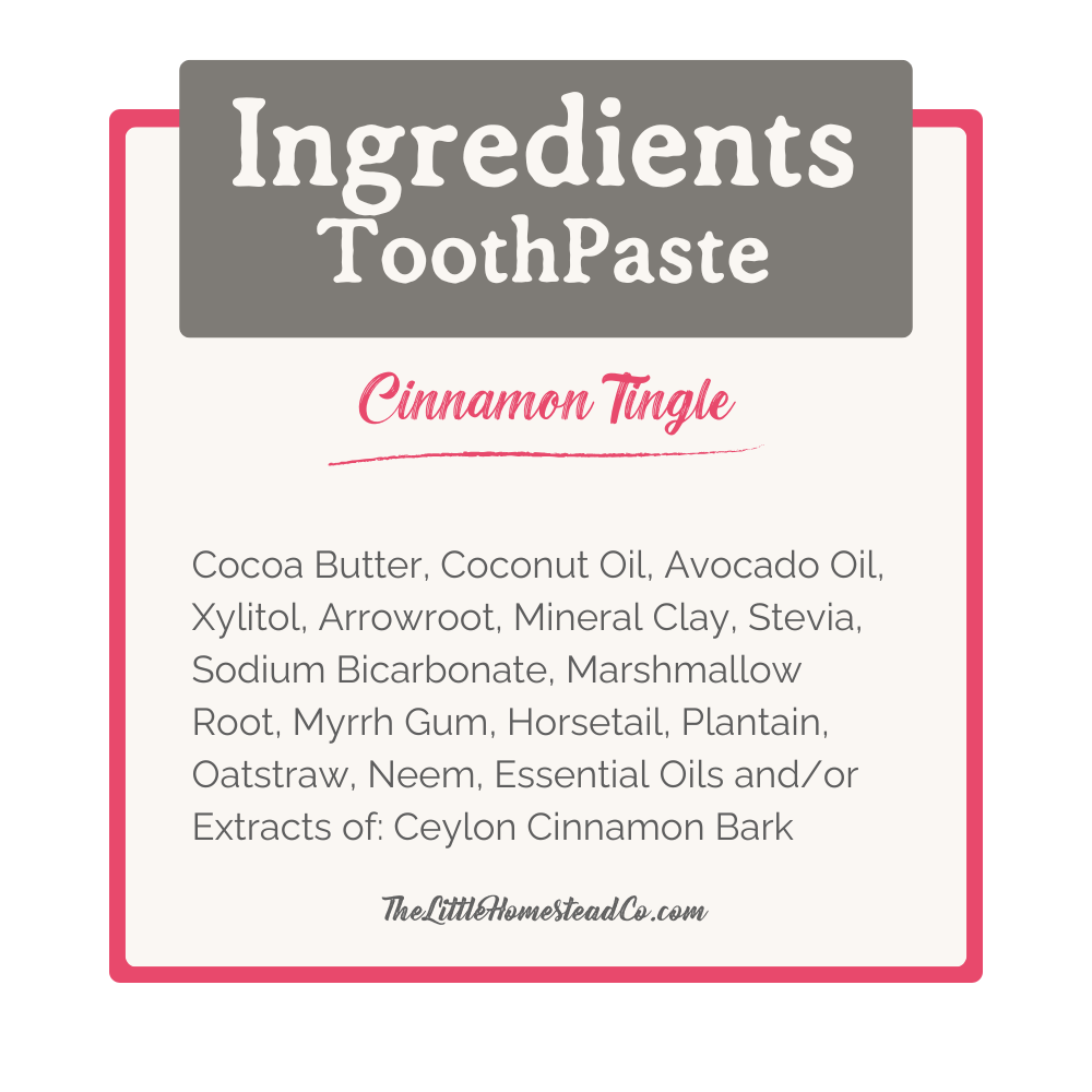 ToothPaste: Cinnamon Tingle