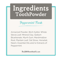 NEW* ToothPowder: Peppermint Fresh