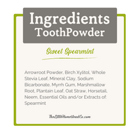 ToothPowder: Sweet Spearmint