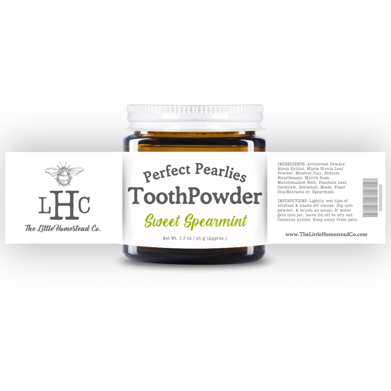 ToothPowder: Sweet Spearmint