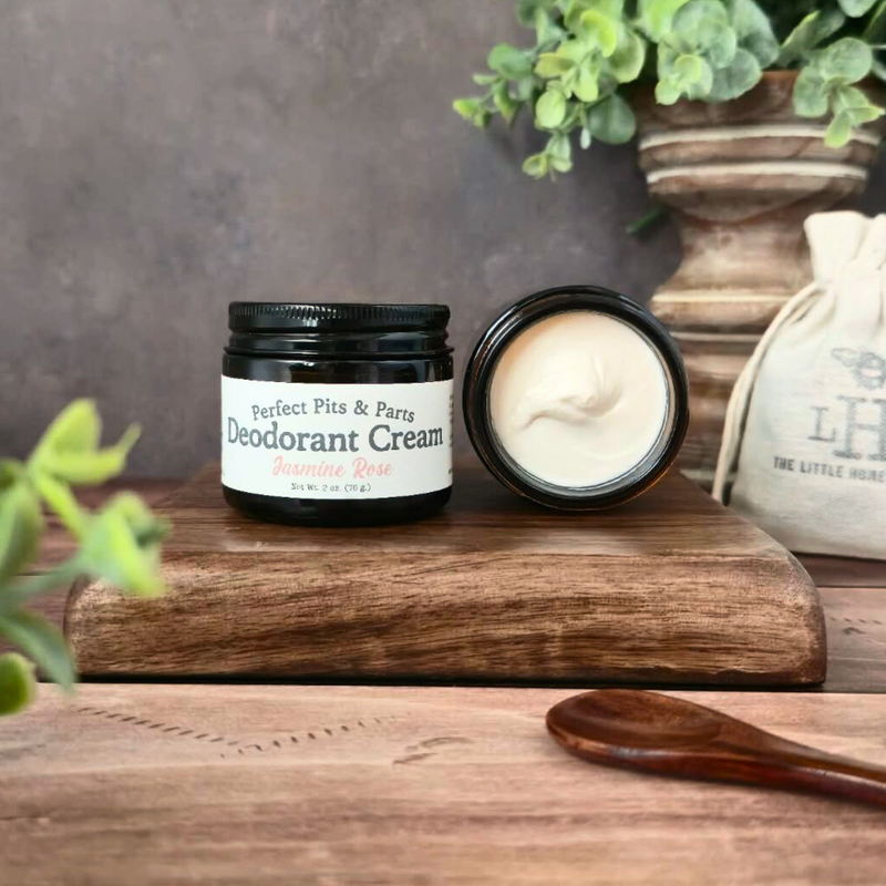 Jasmine Rose Deodorant Cream - Aluminum-Free, Baking Soda-Free Jasmine Rose Deodorant Cream - Aluminum-Free, Baking Soda-Free