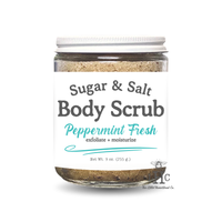 Sugar + Salt Body Scrub: Peppermint Fresh