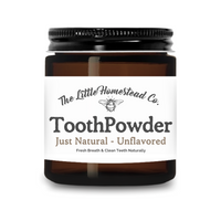 ToothPowder: Just Natural (Essential Oil Free)