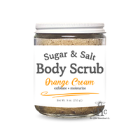 Sugar + Salt Body Scrub: Orange Cream