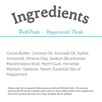 Toothpaste: Cinnamon