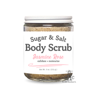 Sugar + Salt Body Scrub: Jasmine Rose