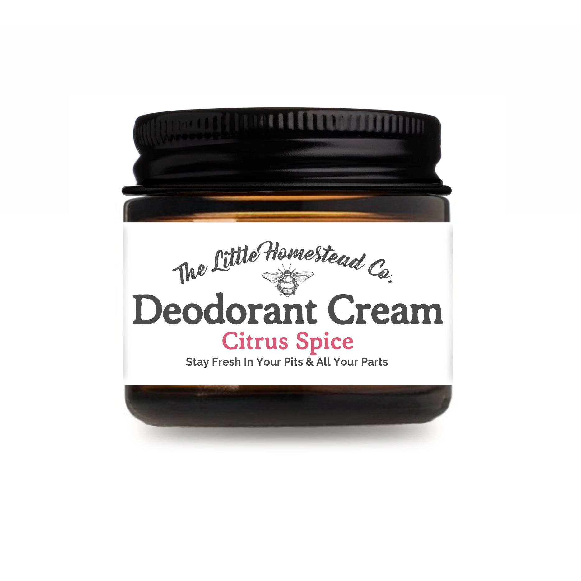 Deodorant Cream: Citrus Spice