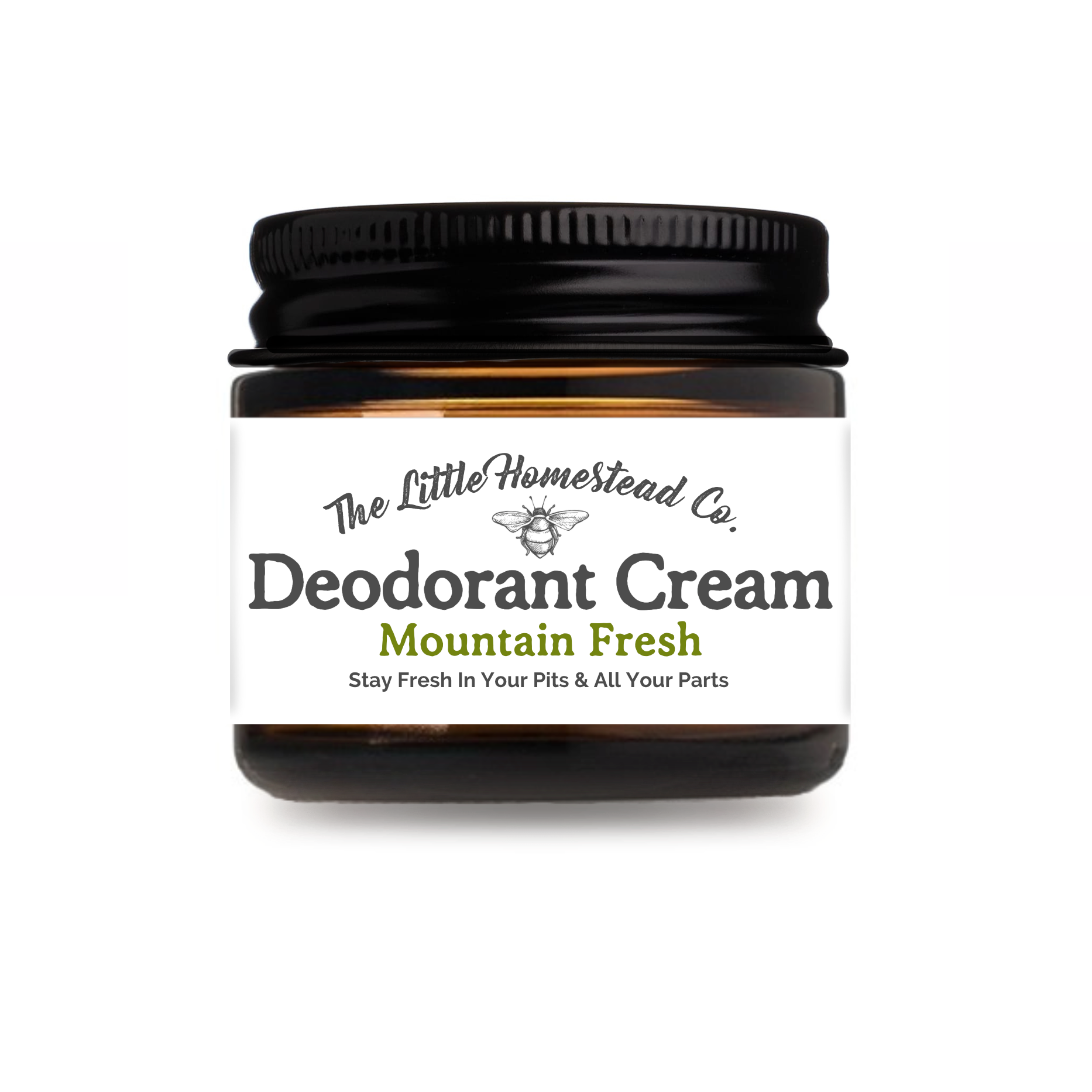 Deodorant Cream: Mountain Fresh