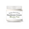 Deodorant Cream: Mountain Fresh