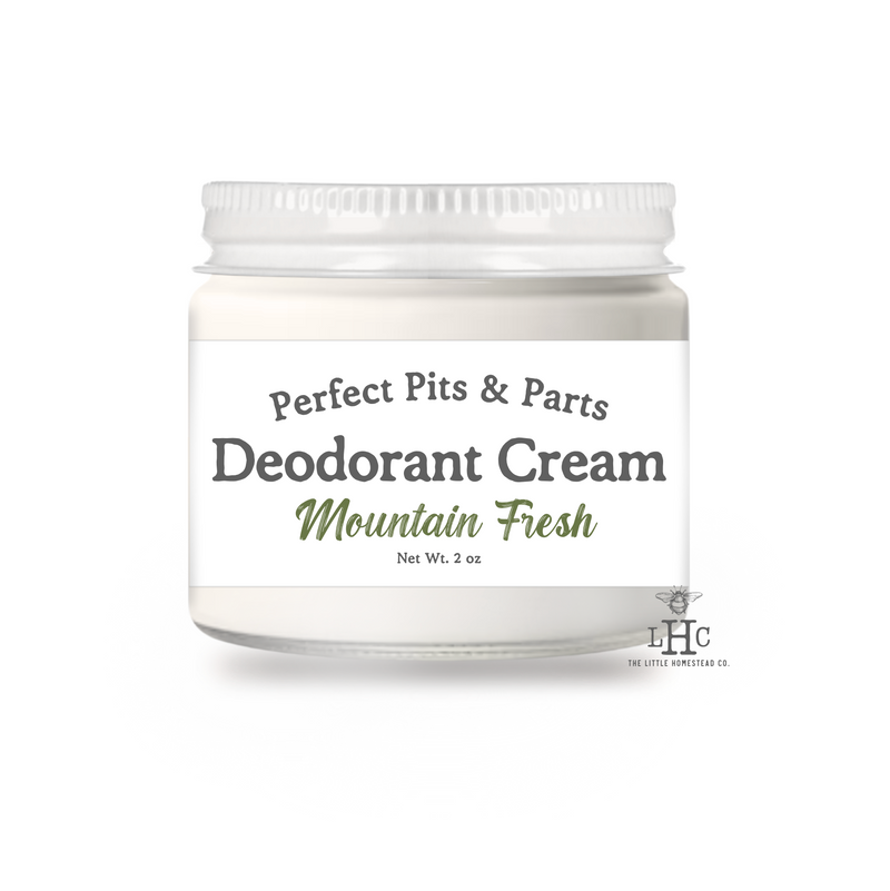 Deodorant Cream: Mountain Fresh