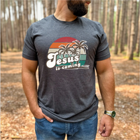 T-Shirt | Adult | Jesus Is Coming (Sunset)