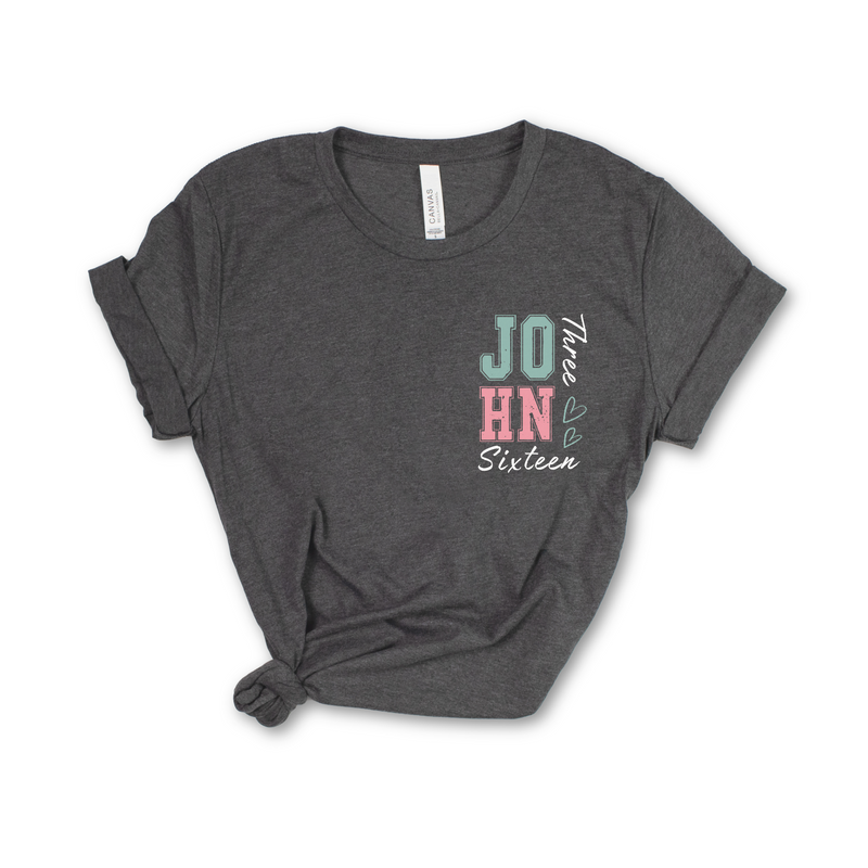 T-Shirt | Adult | For God So Loved (Full Back)