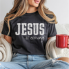 T-Shirt | Adult | Jesus Is Coming (Varsity)