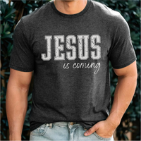 T-Shirt | Adult | Jesus Is Coming (Varsity)
