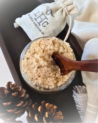 Salt + Sugar Body Scrub: Just Natural (Essential Oil Free)