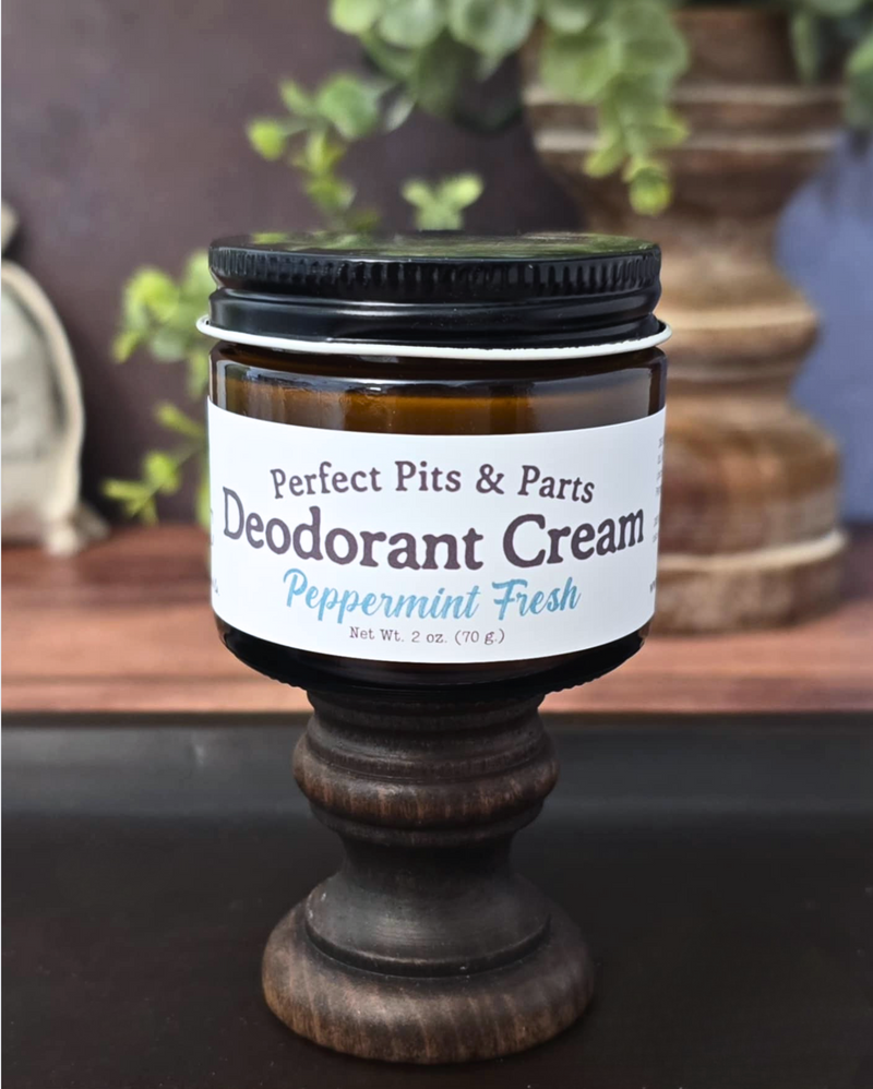 Deodorant Cream: Peppermint Fresh (NEW Scent!)