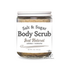 Salt + Sugar Body Scrub: Just Natural (Essential Oil Free)