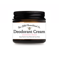 Deodorant Cream: Jasmine Rose